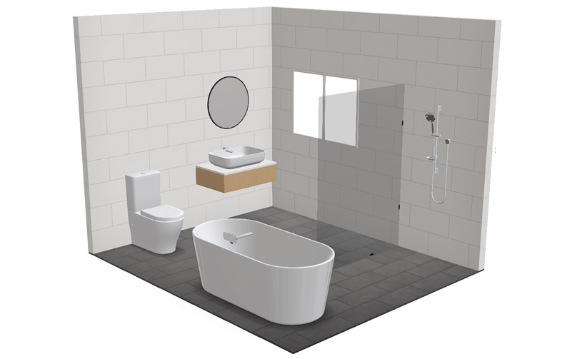 Caroma 3D Bathroom Visualiser