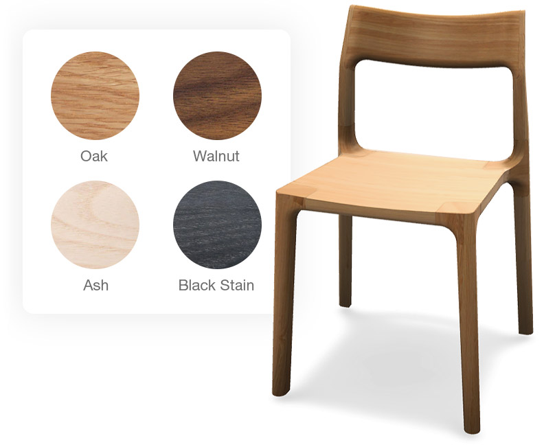 3D Product Configurator Molloy Chair