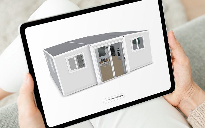 Express Portables Modular Home Visualisation