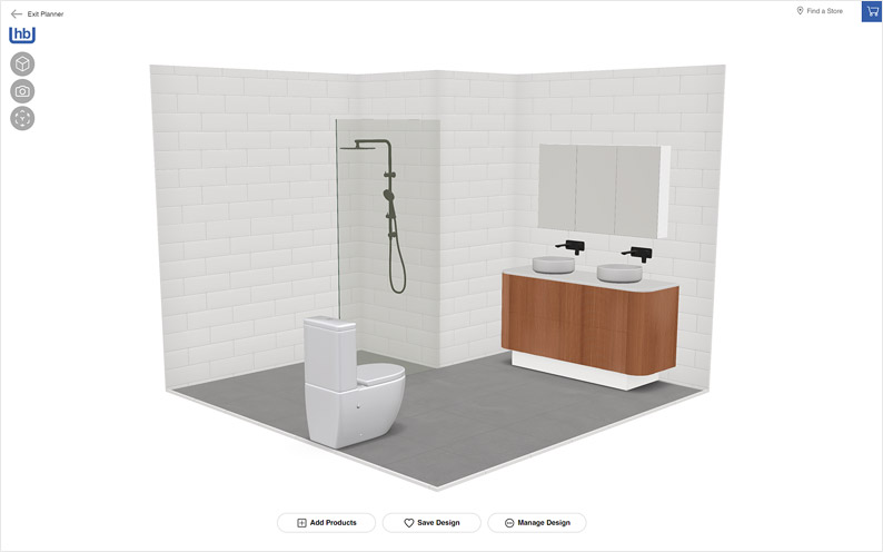 Highgrove Bathrooms 3D Bathroom Planner