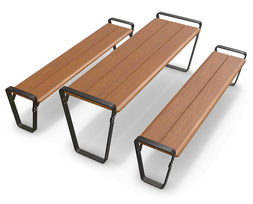 3D Outdoor Bench