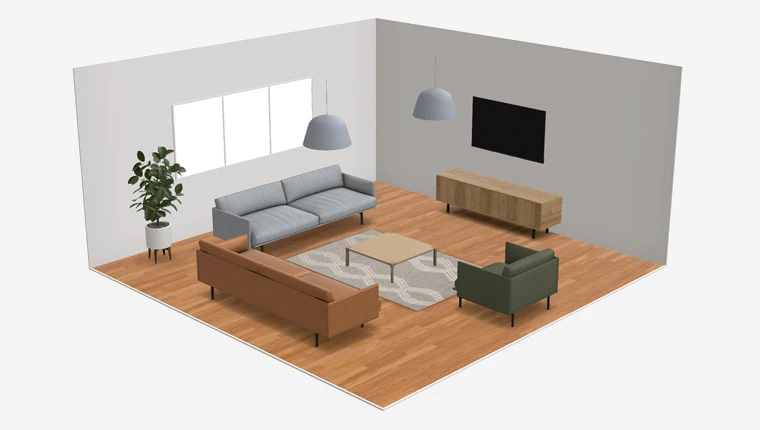 3D Room Planner Demo