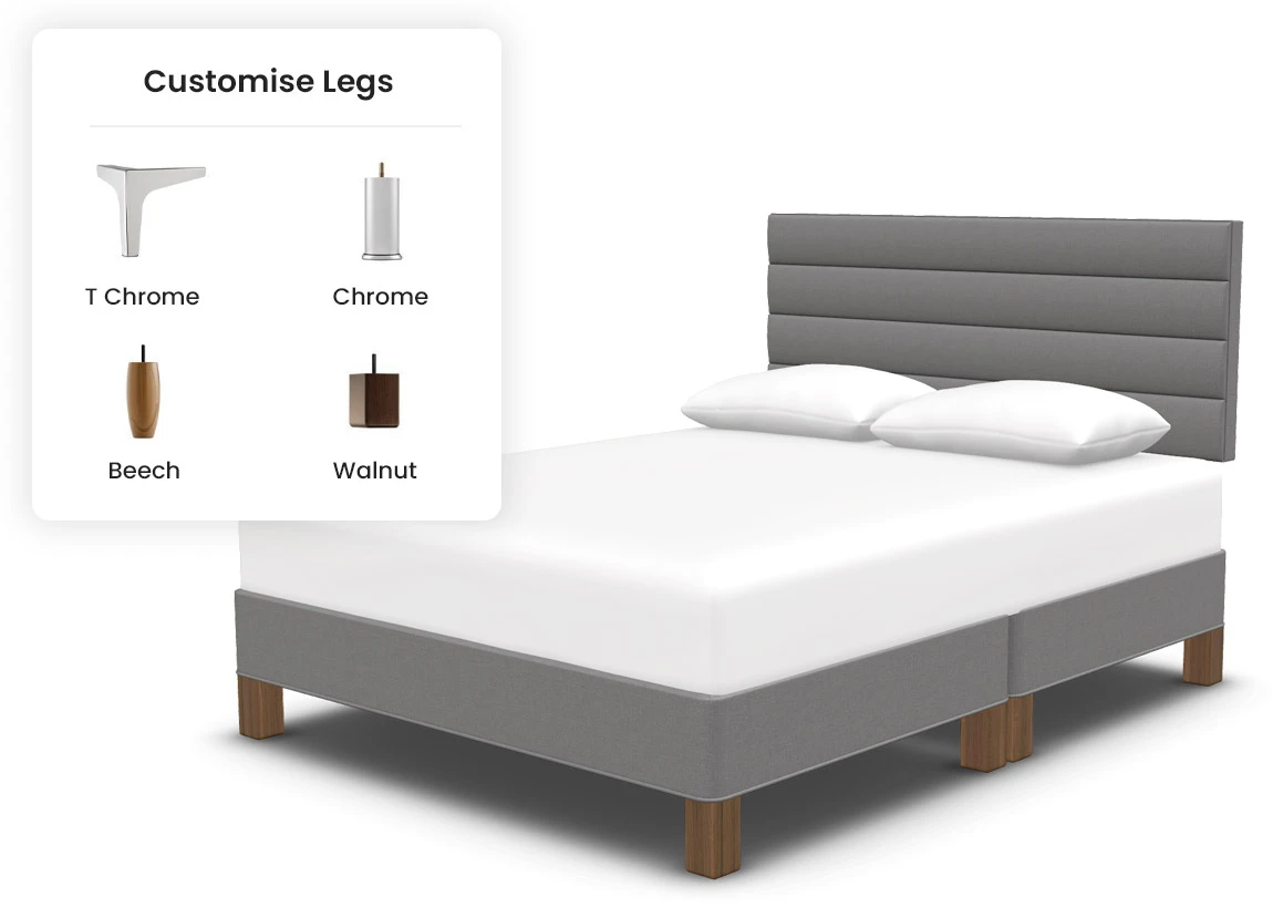 3D Bed Configurator Leg Options